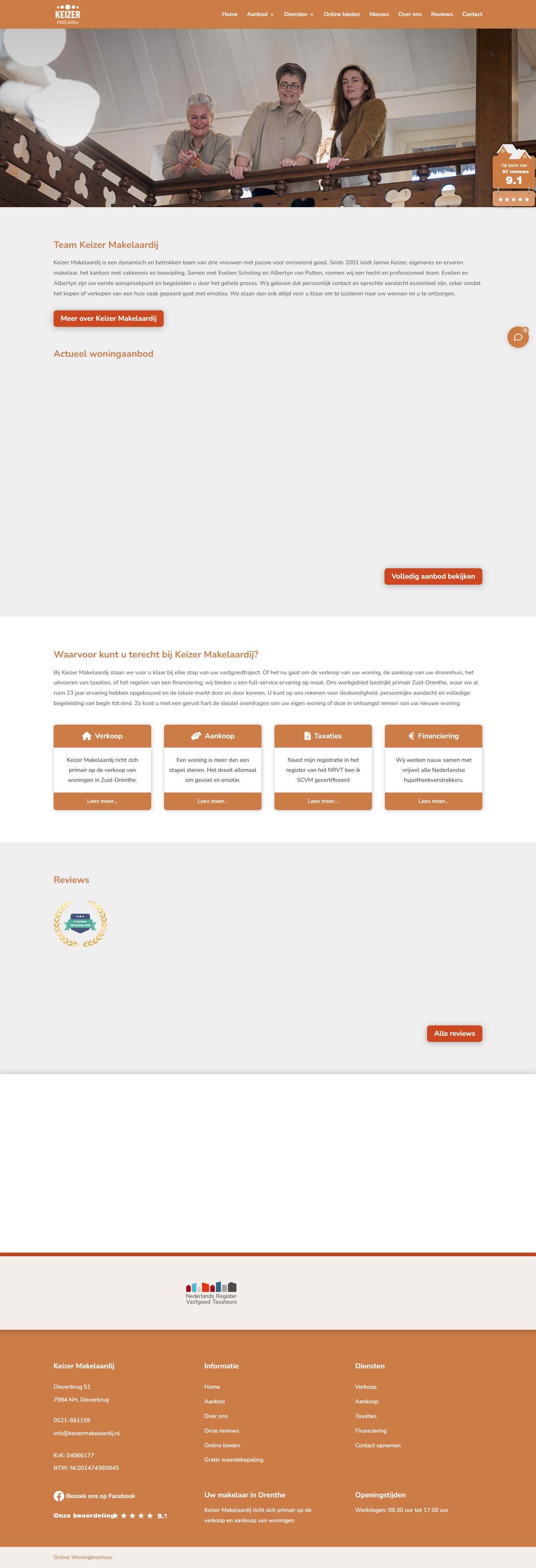 Kantoor foto van Keizer Makelaardij