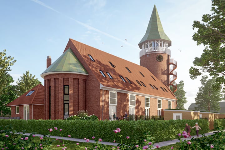 Kerkstraat 1 in Luttelgeest foto