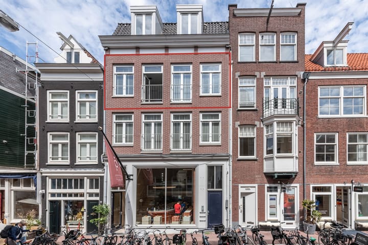 Kerkstraat 165B in Amsterdam foto