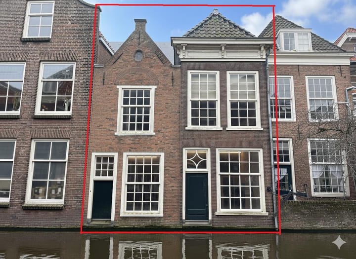 Kerkstraat 6 in Delft foto