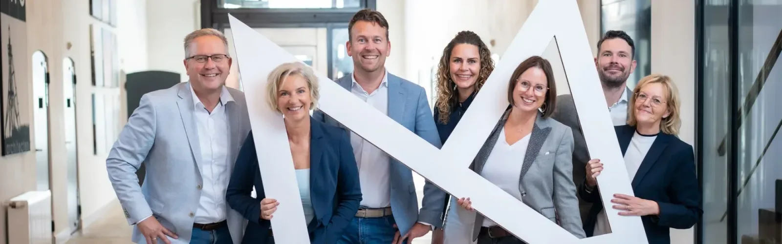 Team foto van Kingma Makelaars