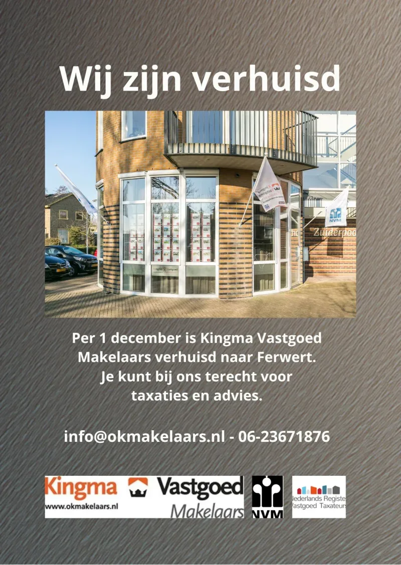Kantoor foto van Kingma Vastgoed Makelaars