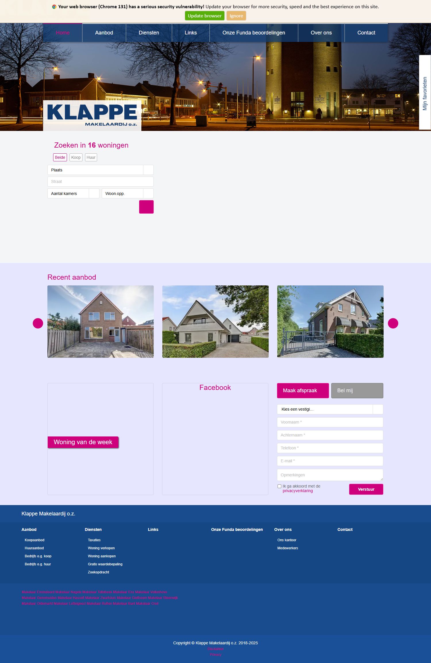 Kantoorfoto Klappe Makelaardij o.z.