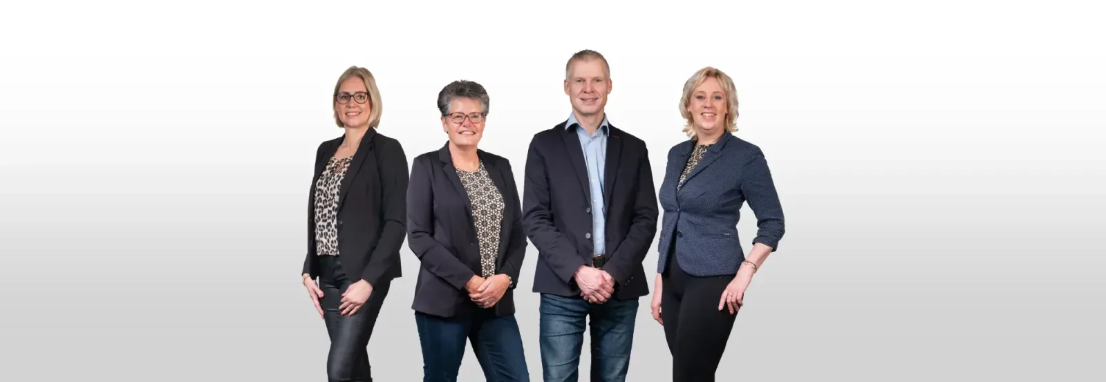 Team foto van Klein Hesselink Makelaars