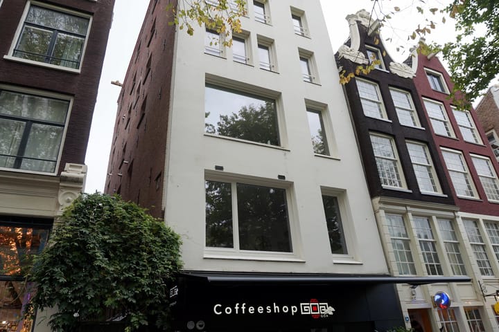 Kloveniersburgwal 42A in Amsterdam foto