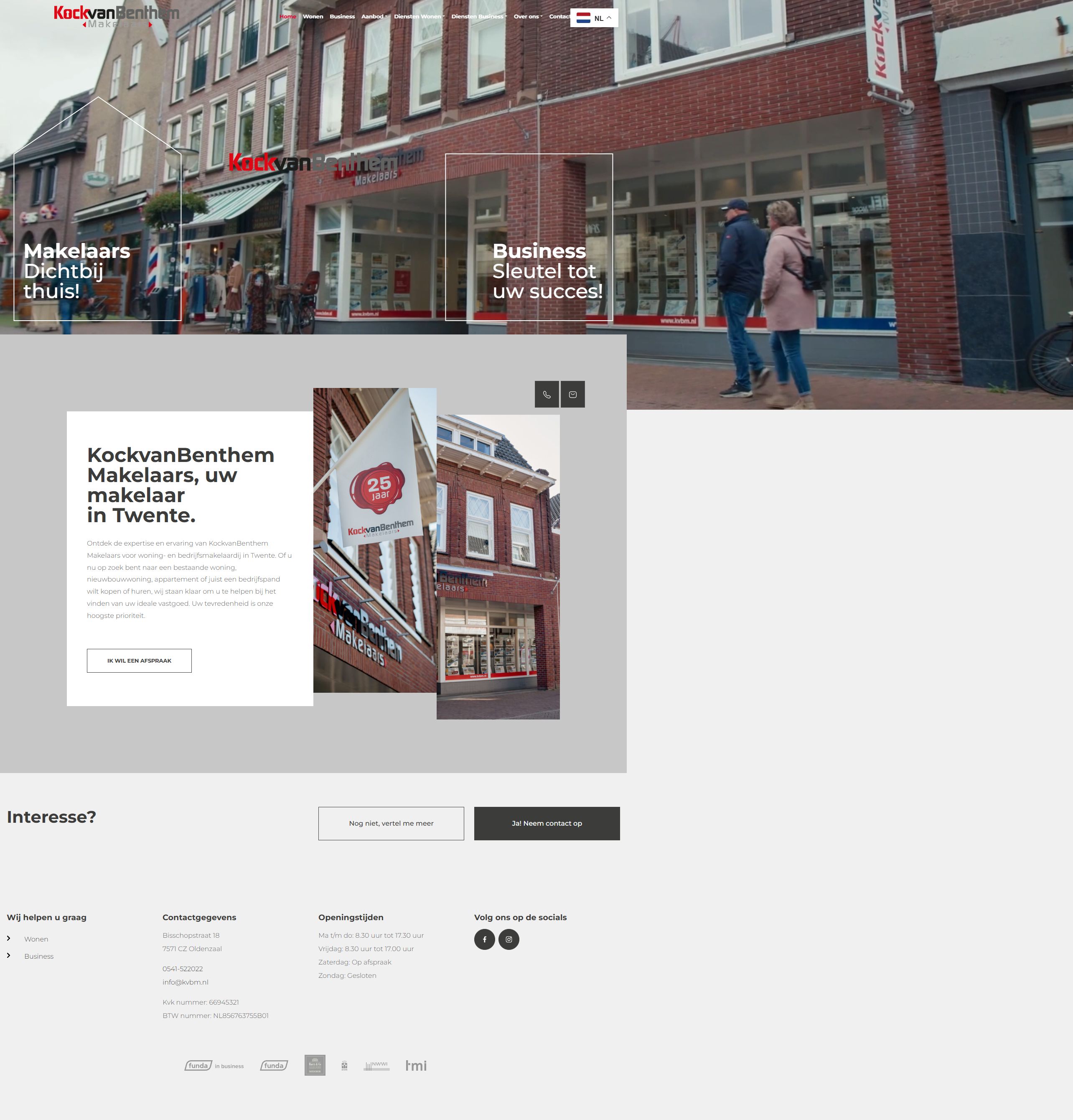 Kantoor foto van KockvanBenthem Makelaars