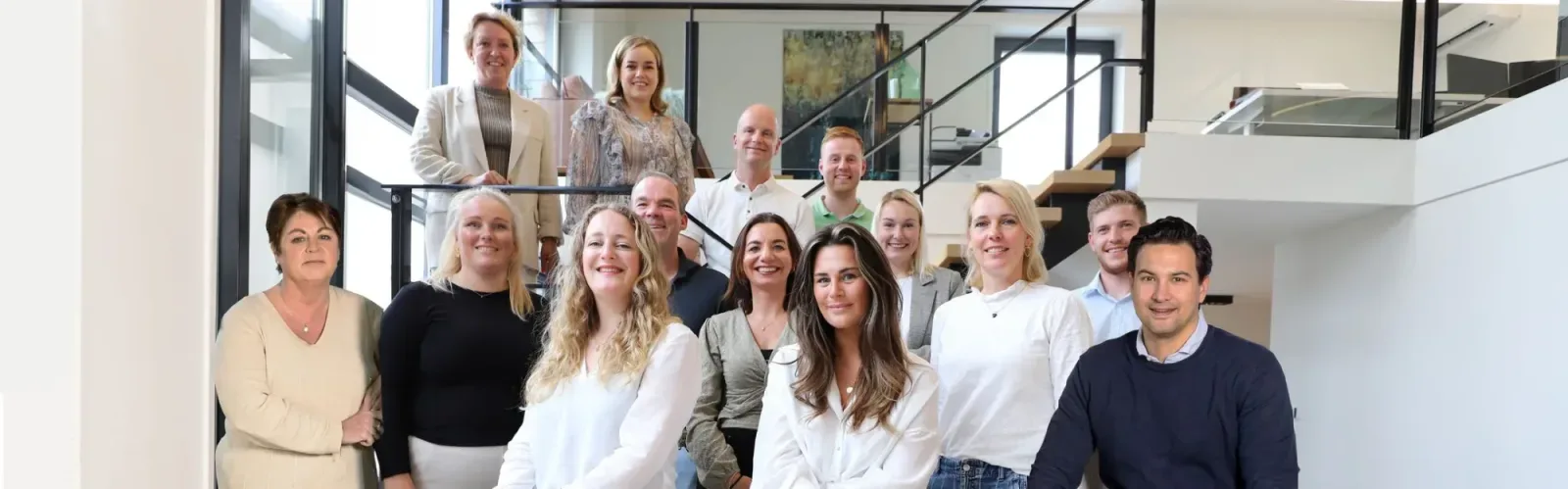 Team foto van Kolmeijer makelaars Nijmegen