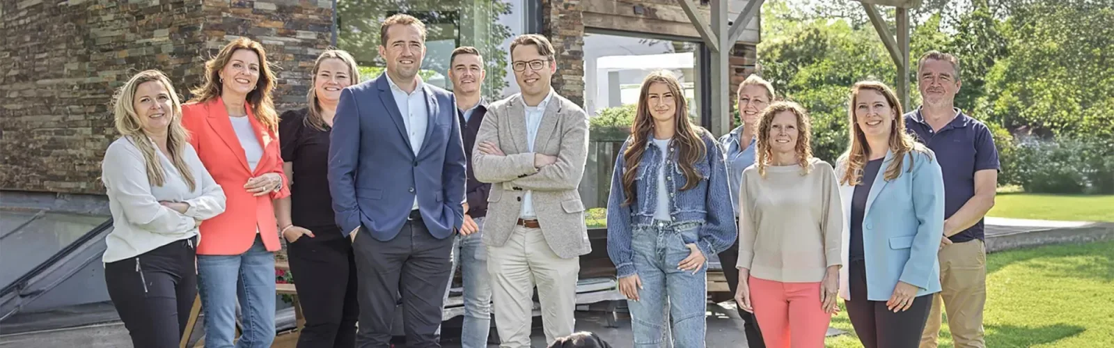 Team foto van Kolpa van der Hoek Makelaars Oostvoorne