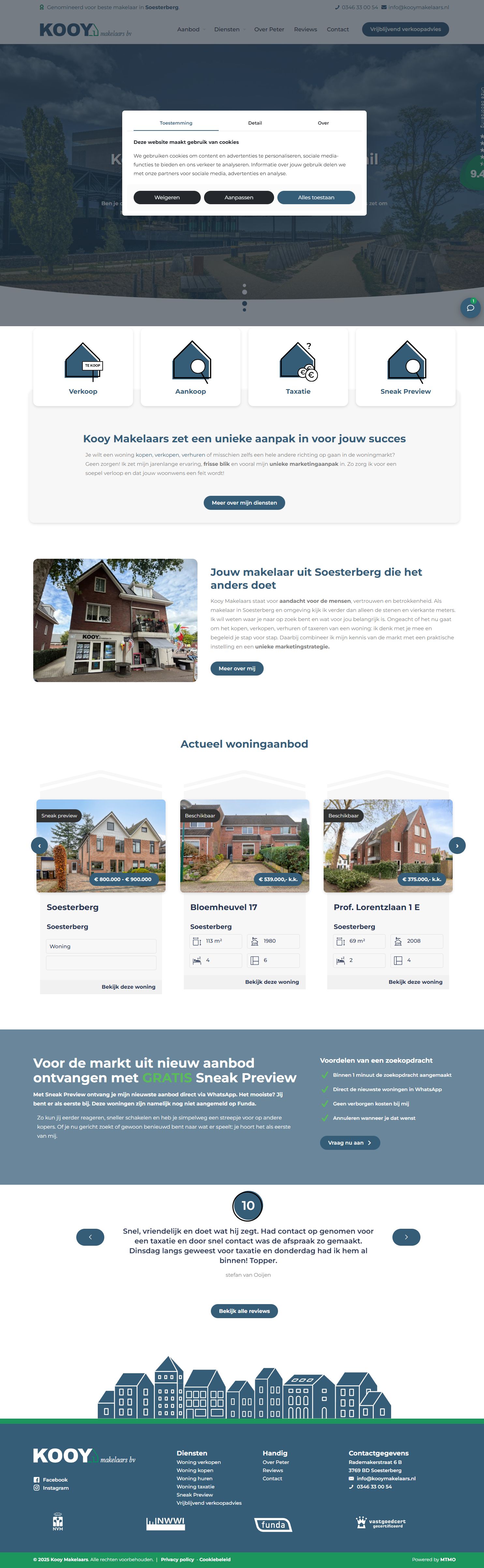 Kantoorfoto Kooy Makelaars Soesterberg B.V.