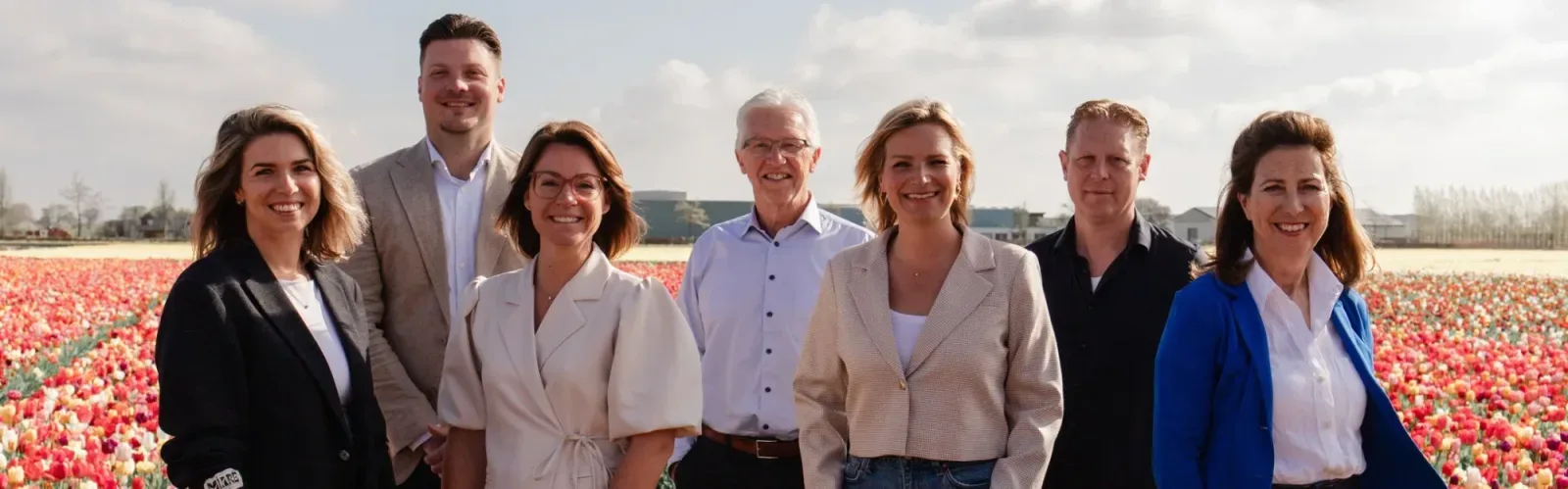 Team foto van Koppers Makelaardij
