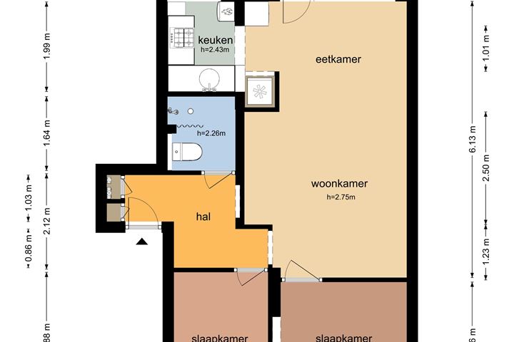 Korhaanstraat 29A in Rotterdam foto