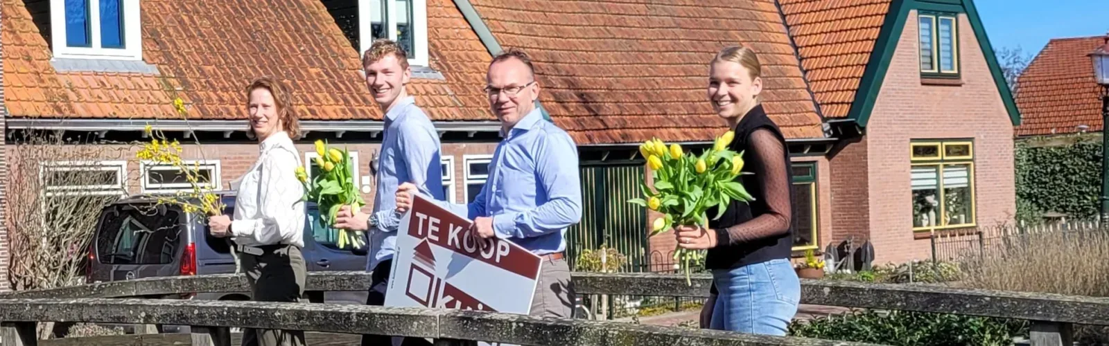Team foto van KUIN MAKELAARDIJ, actief en gedreven