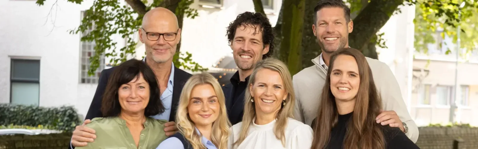 Team foto van Kuyper & Blom Makelaars