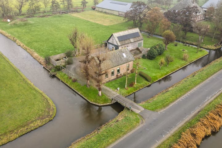 Laanweg 6 in Zuidschermer foto