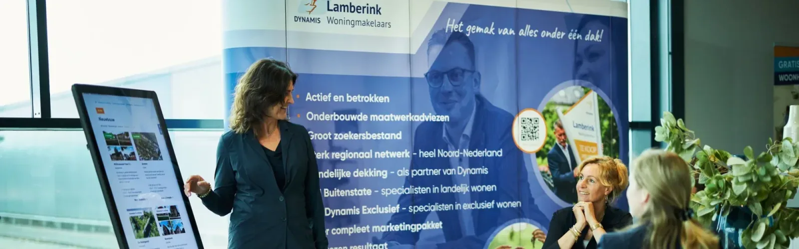 Team foto van Lamberink Makelaars & Adviseurs