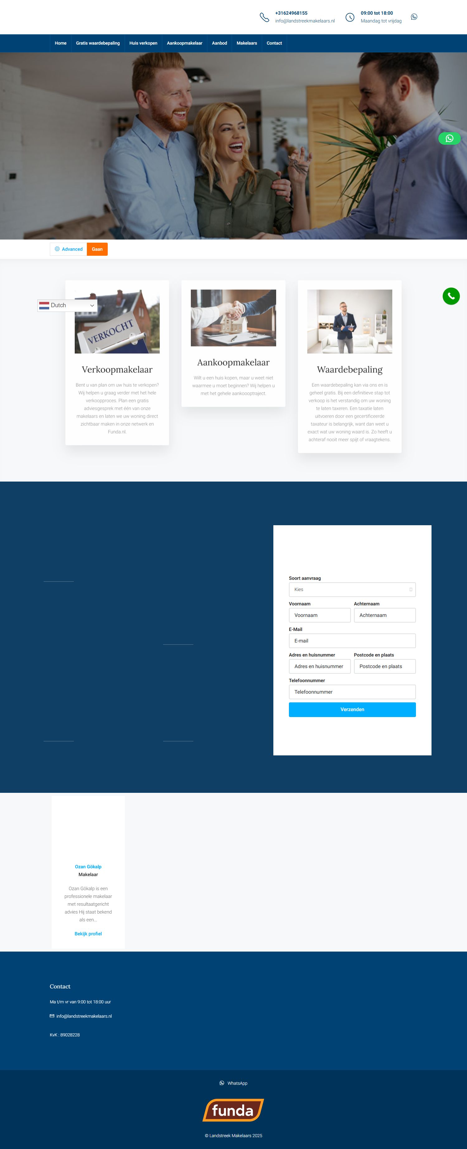 Foto van het kantoor van Landstreek Makelaars