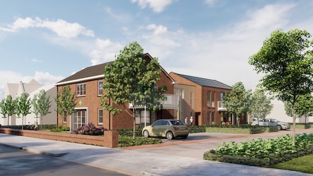 Langeweg 70a in Middelharnis foto