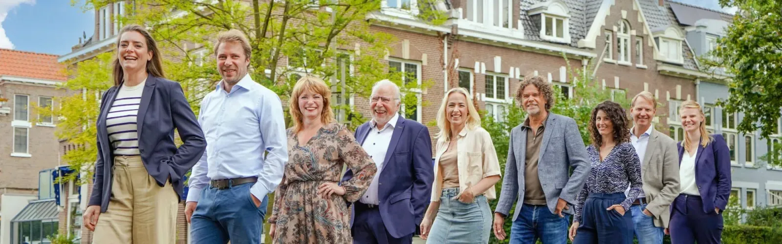 Team foto van Langezaal NVM Makelaars