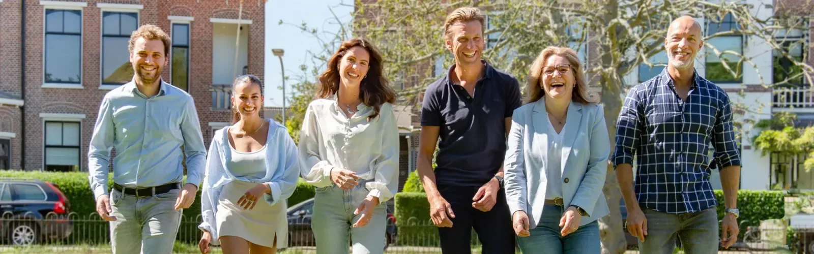 Team foto van Leef Makelaars