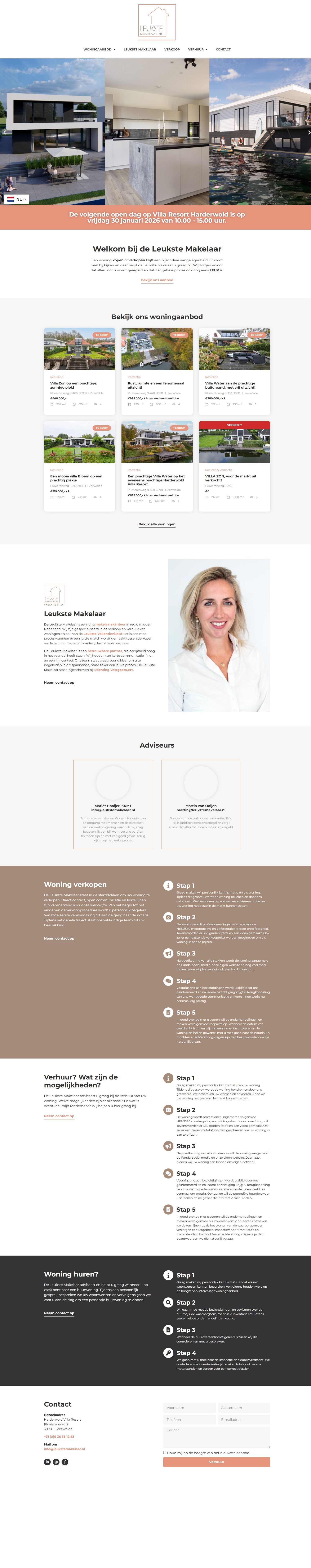 Foto van het kantoor van Leukste makelaar