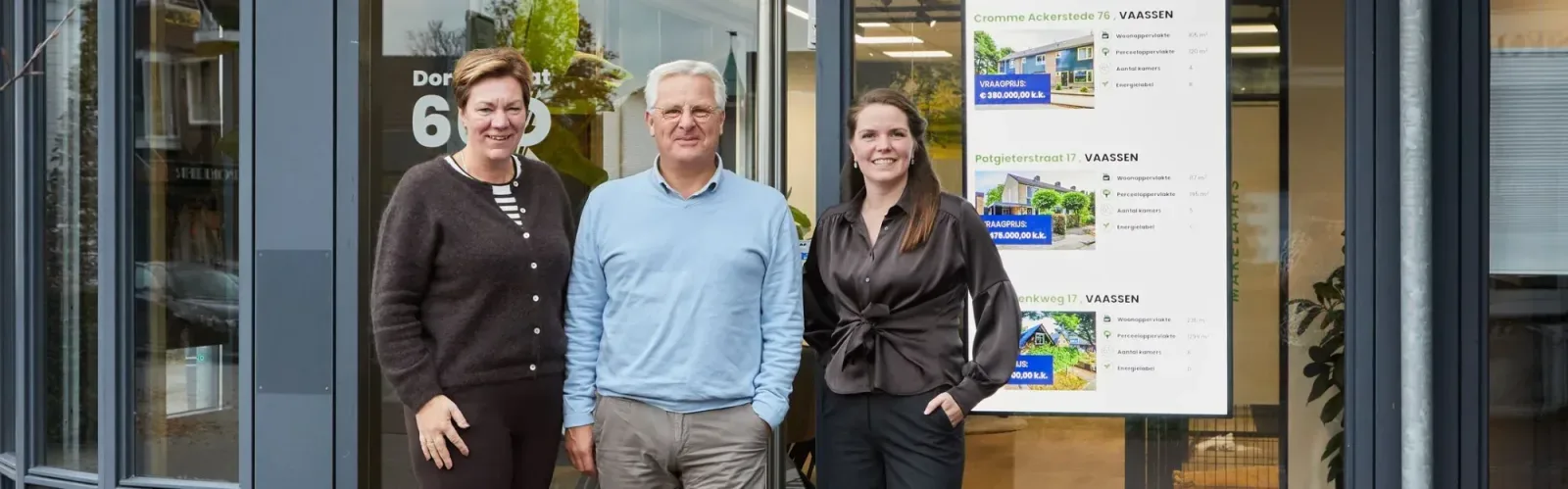 Team foto van Ligtenberg Makelaars