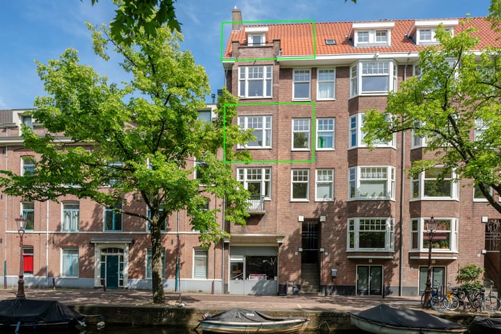 Lijnbaansgracht 66-2 in Amsterdam foto