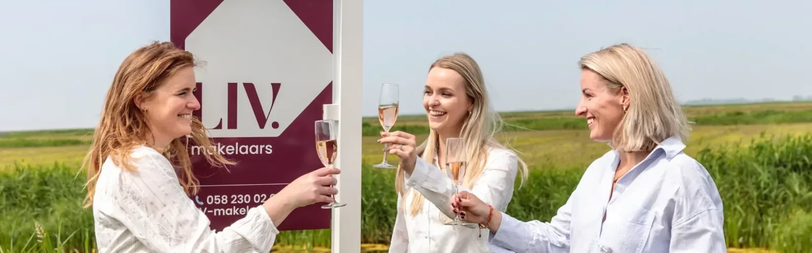 Team foto van LIV Makelaars