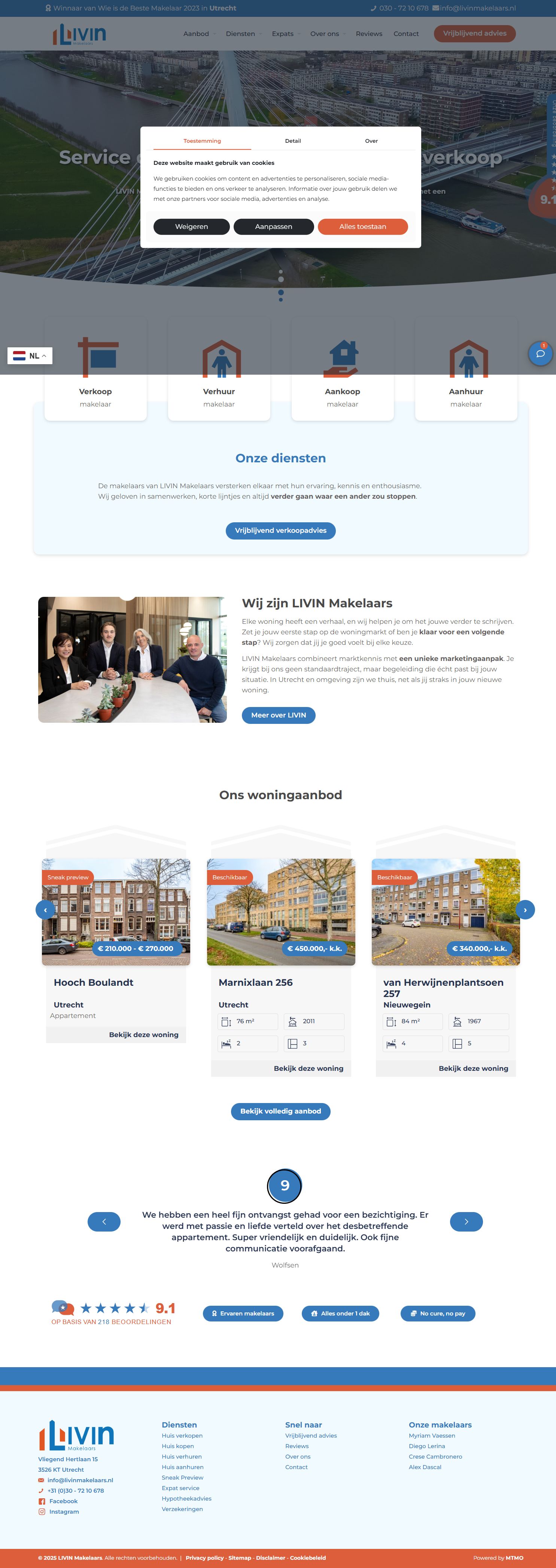 Kantoorfoto LIVIN Makelaars