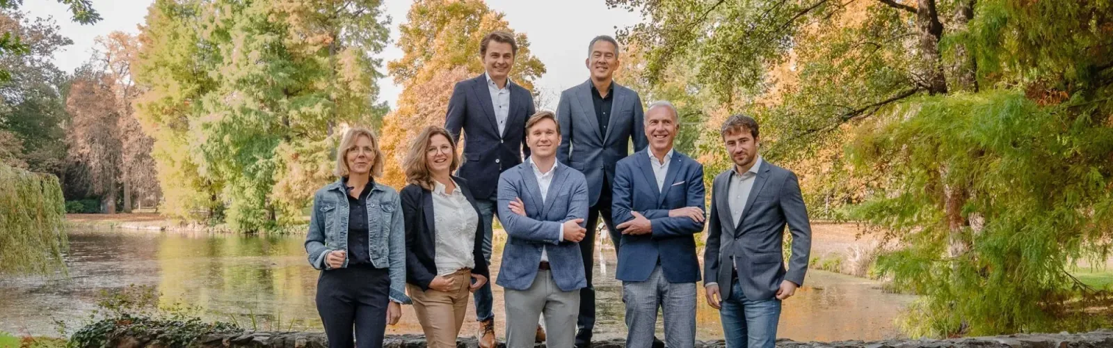Team foto van Ludenhoff makelaars & taxateurs o.g. Amstelveen