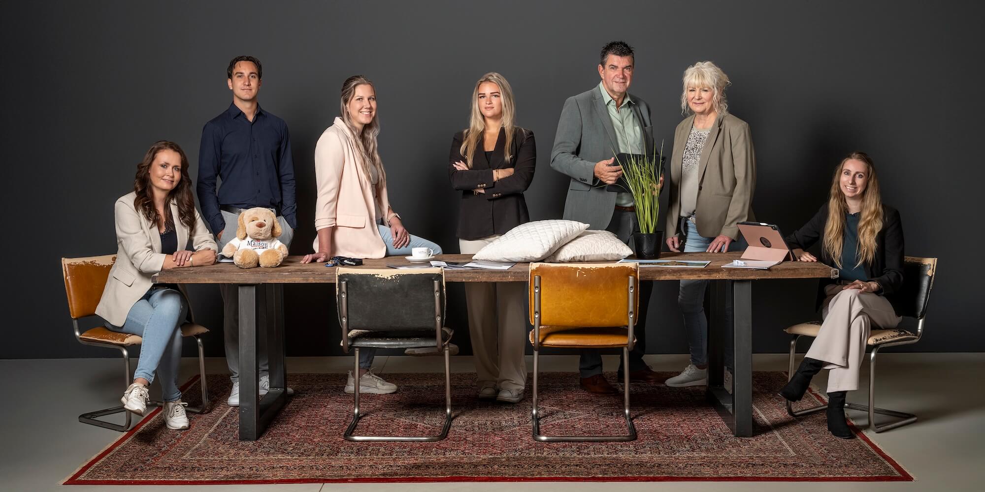 Team foto van Maison Makelaars Peel en Maas - Horst aan de Maas