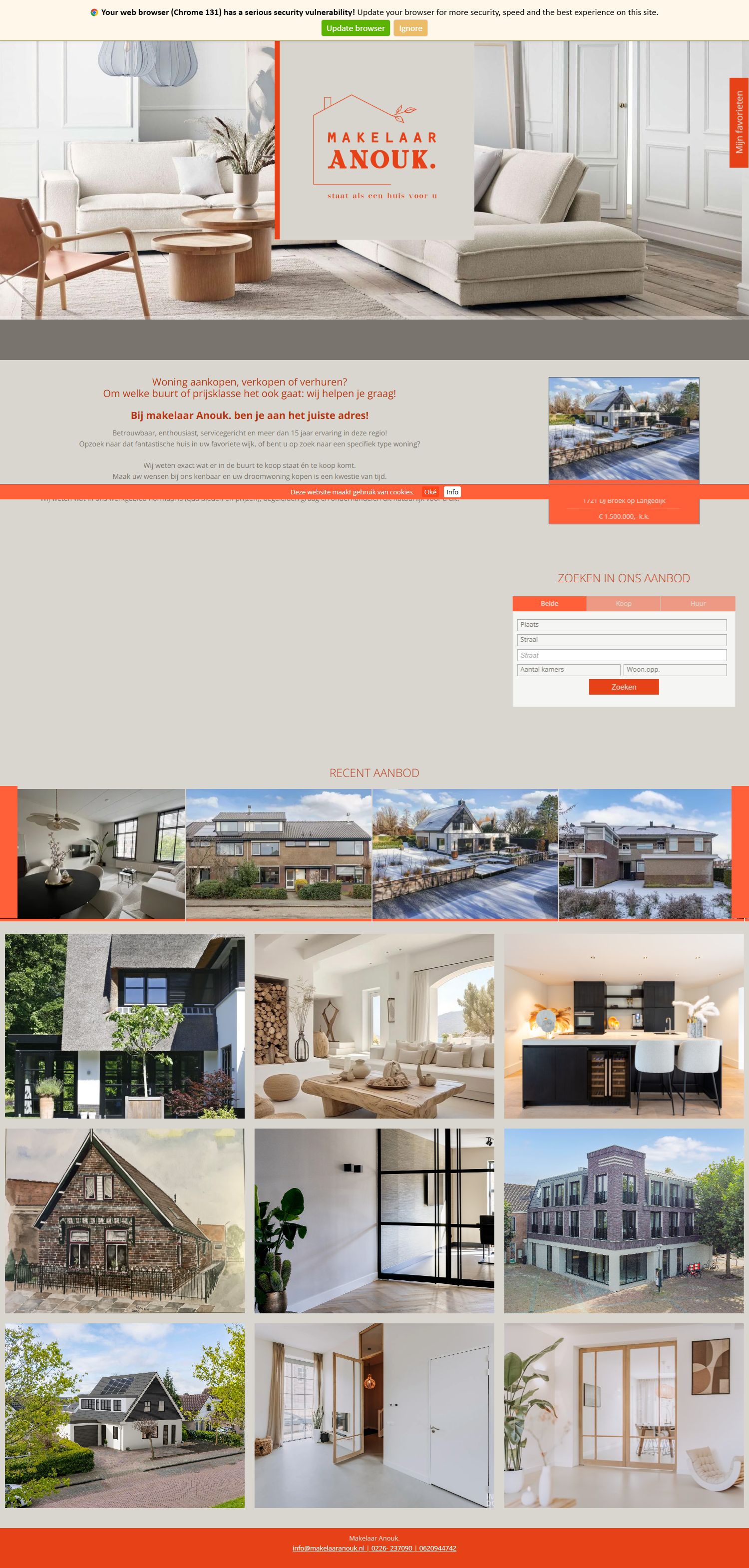 Kantoorfoto Makelaar Anouk.