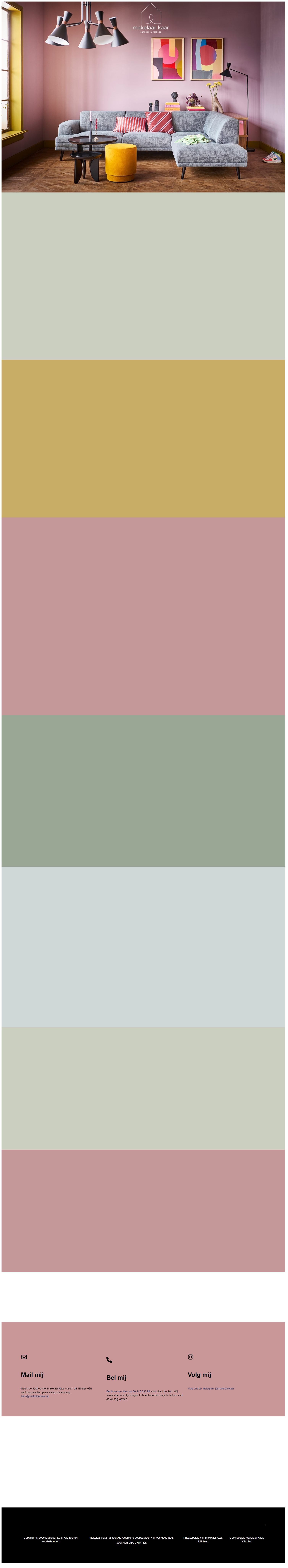 Screenshot van de website van www.makelaarkaar.nl