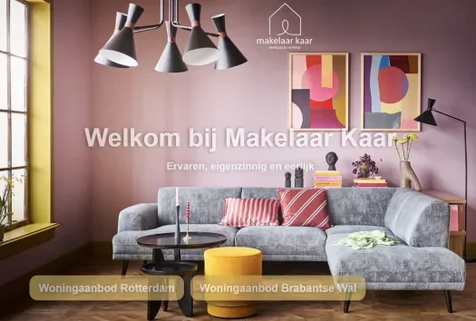 Screenshot der Website von www.makelaarkaar.nl