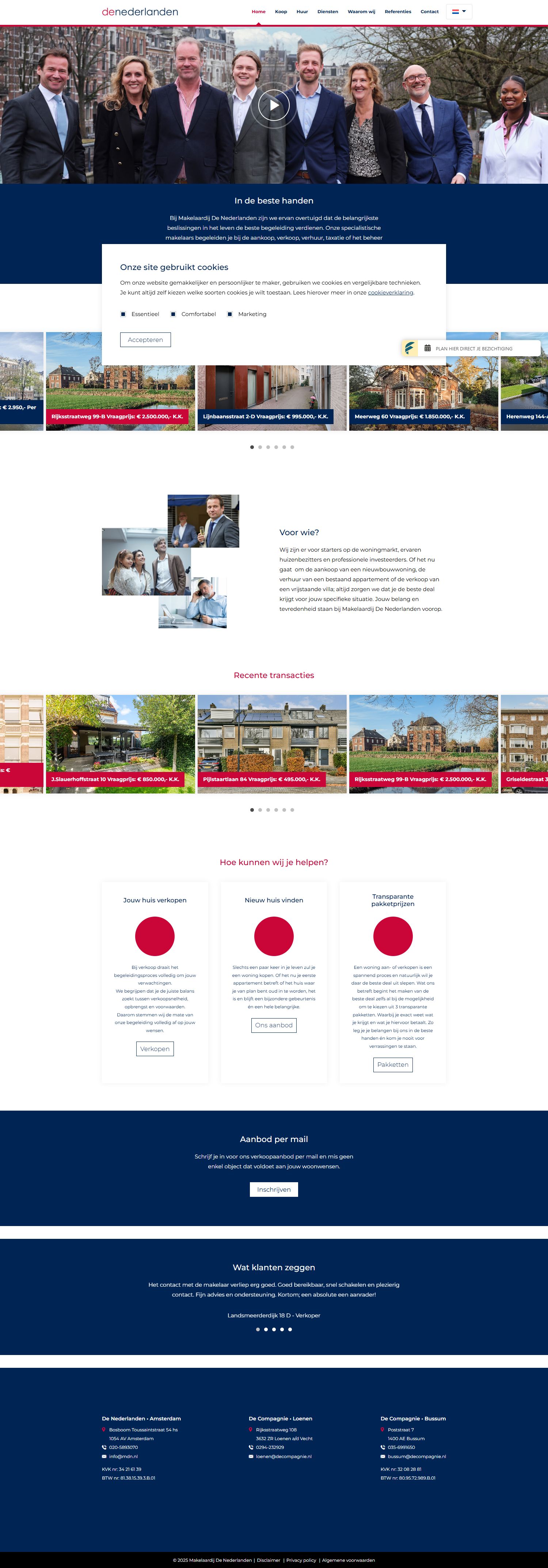 Kantoor foto van Makelaardij De Nederlanden