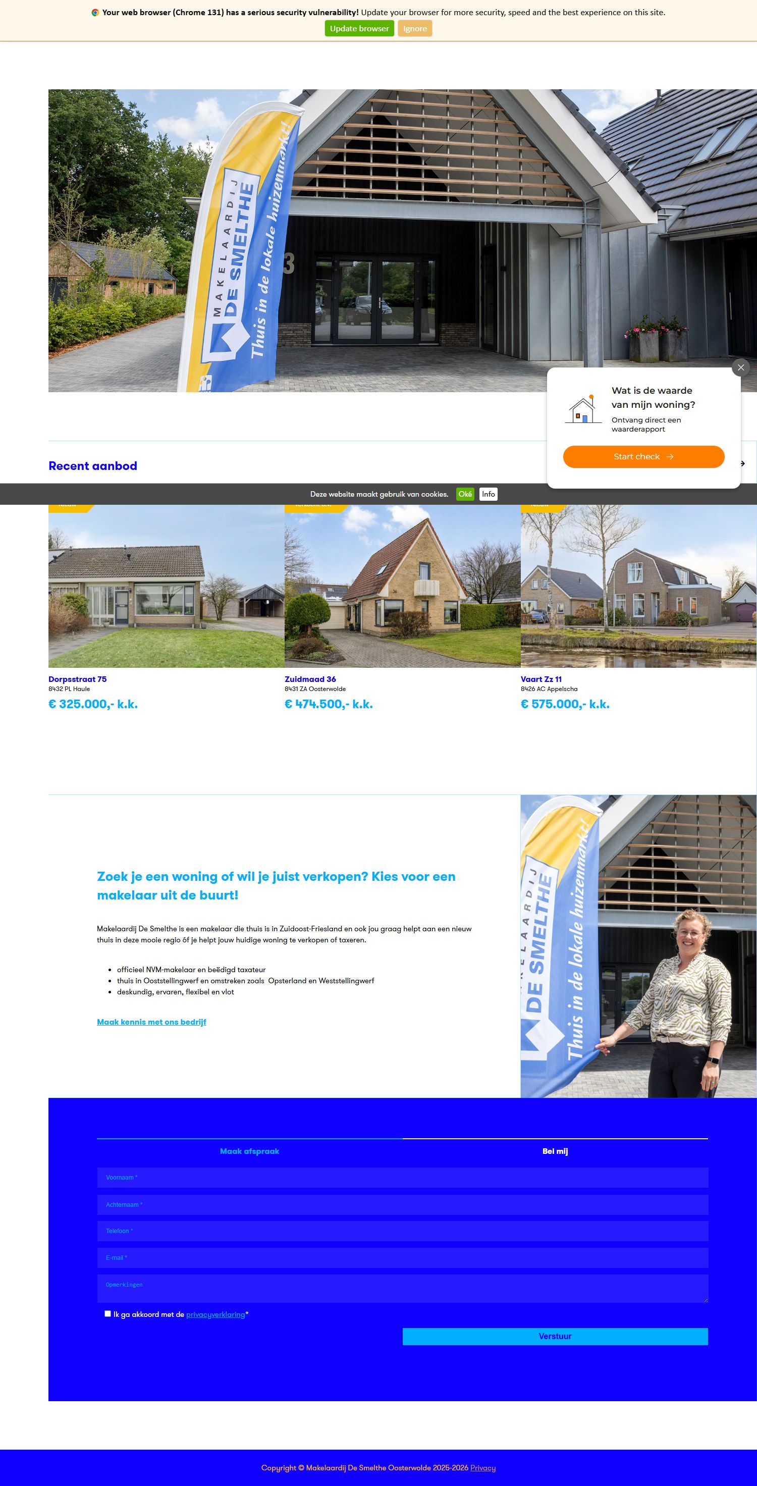 Kantoor foto van Makelaardij De Smelthe Oosterwolde