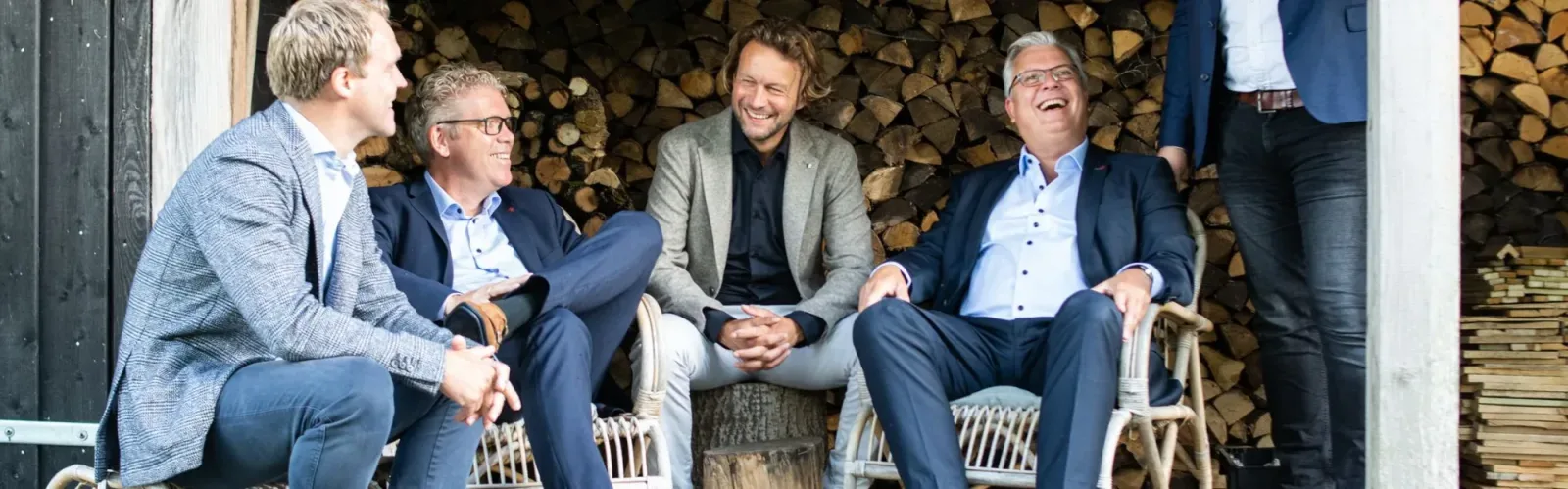 Team foto van Makelaardij Hoekstra Sneek