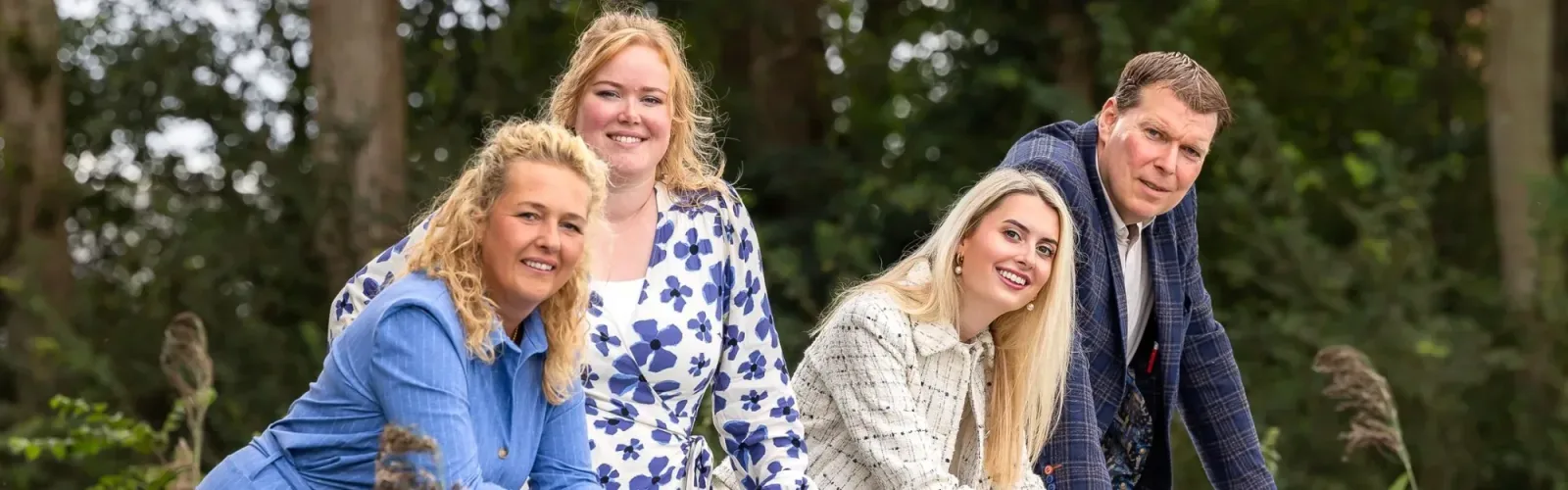 Team foto van Makelaardij Jan de Lange | Sneek