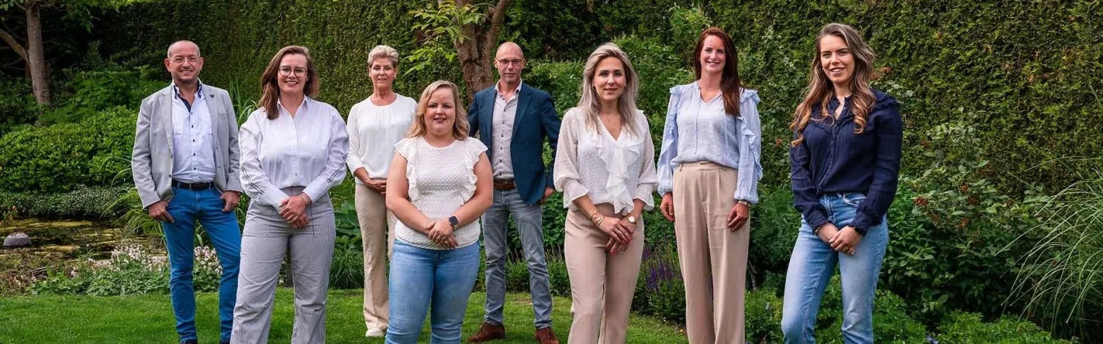 Team foto van Makelaardij OLAV Heeze