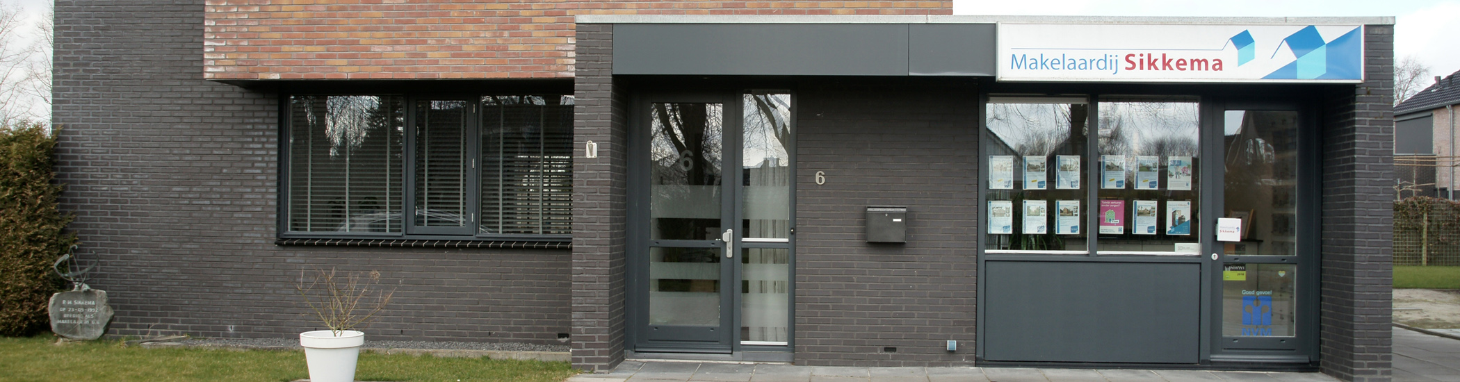Kantoorfoto Makelaardij Sikkema