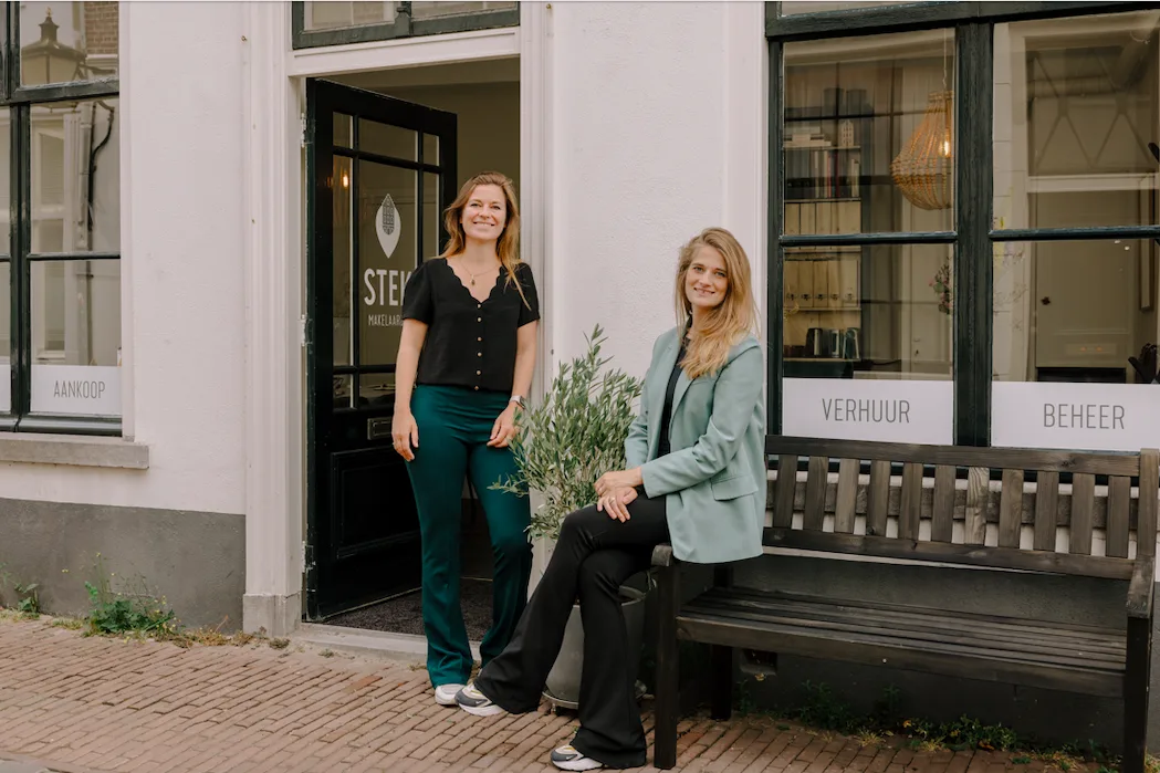 Team foto van Makelaardij Stek