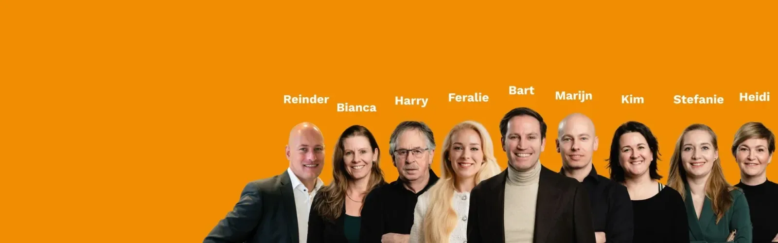 Team photo of Makelaardij Van der Linden Dronten