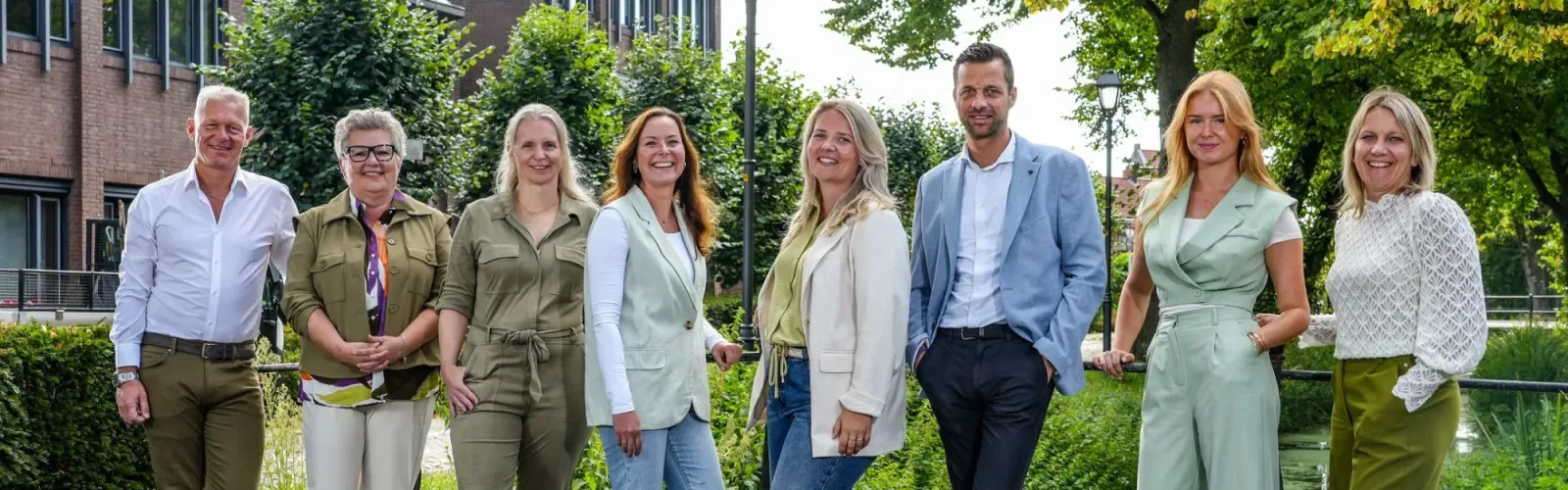 Team foto van Makelaardij van Wijnen