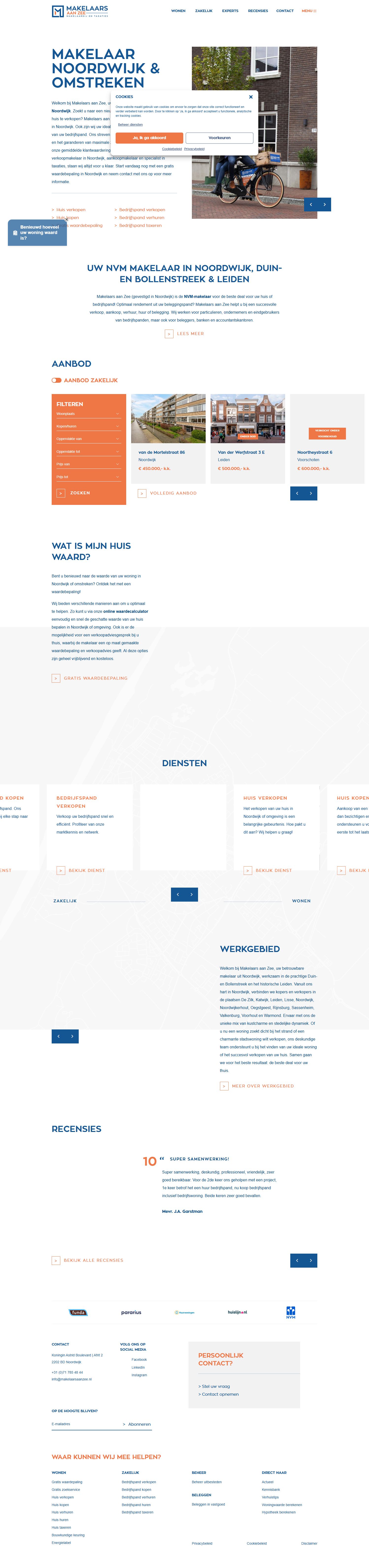 Kantoorfoto Makelaars aan Zee B.V.