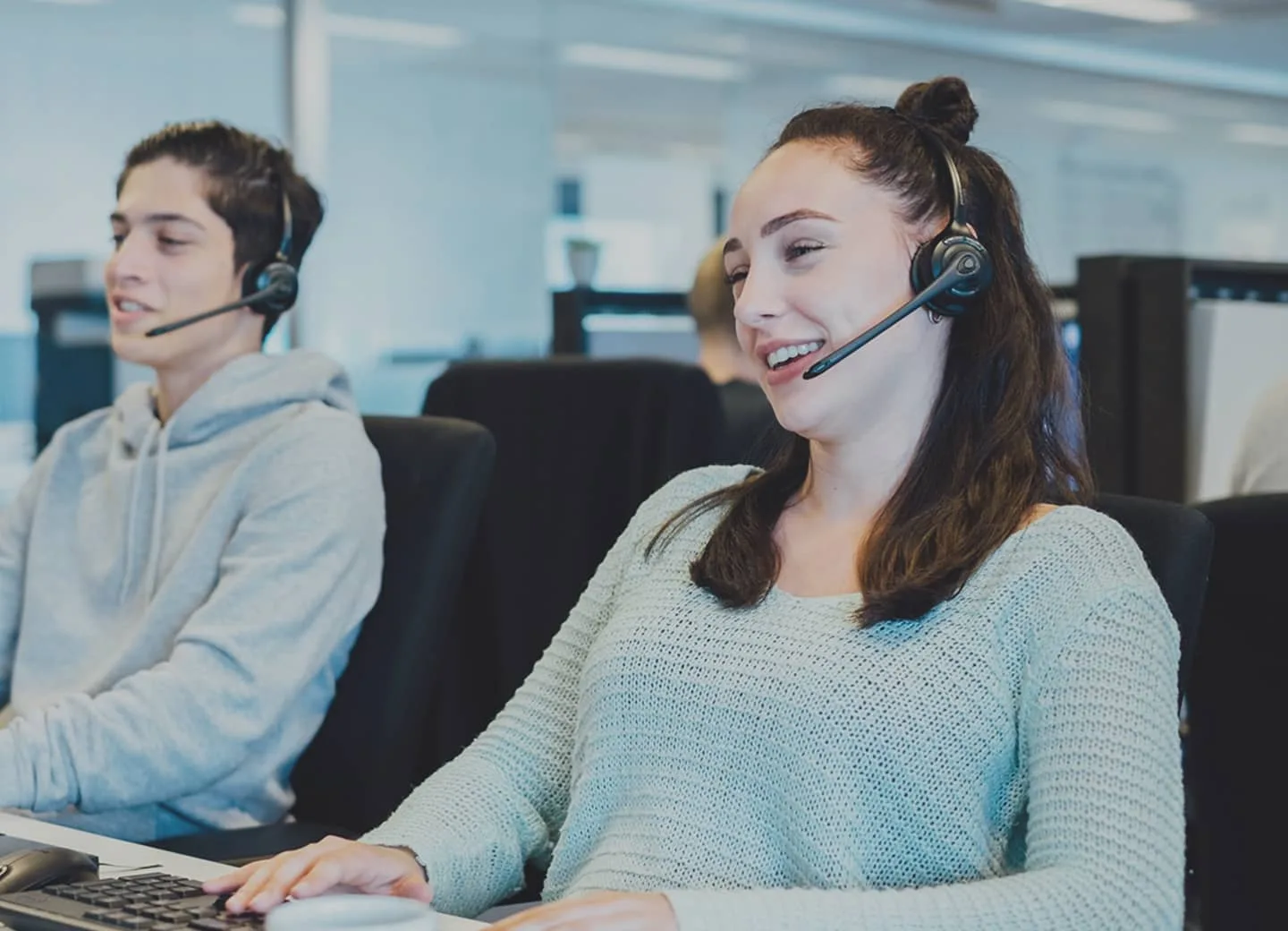 Team foto van Makelaarshuys Brigitte