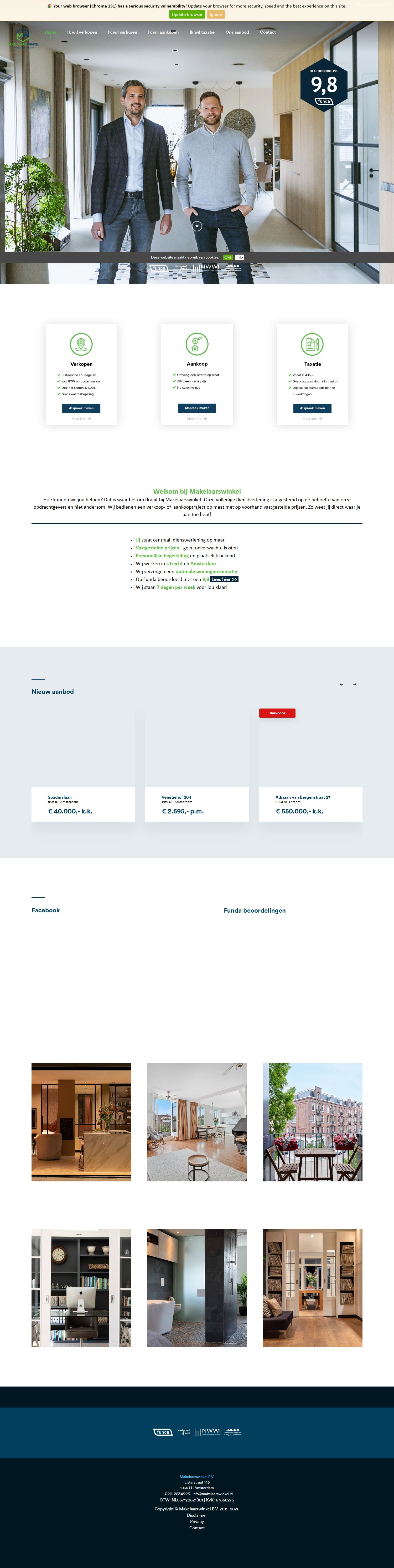 Kantoorfoto Makelaarswinkel B.V.