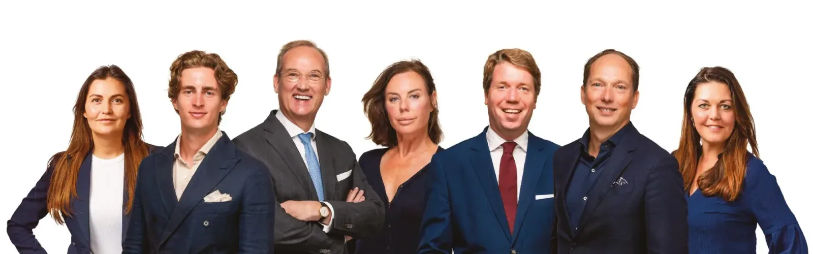 Team foto van Mar. J. Heule Makelaardij BV