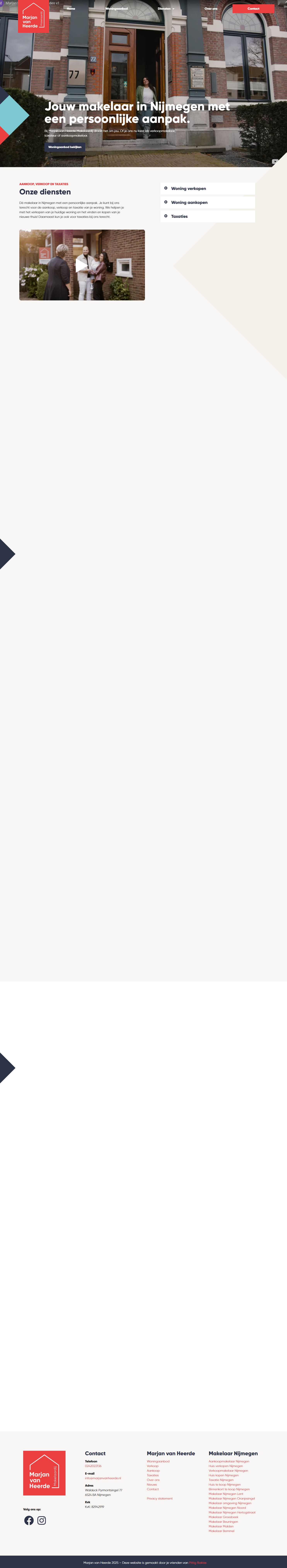 Kantoorfoto Marjan van Heerde Makelaardij