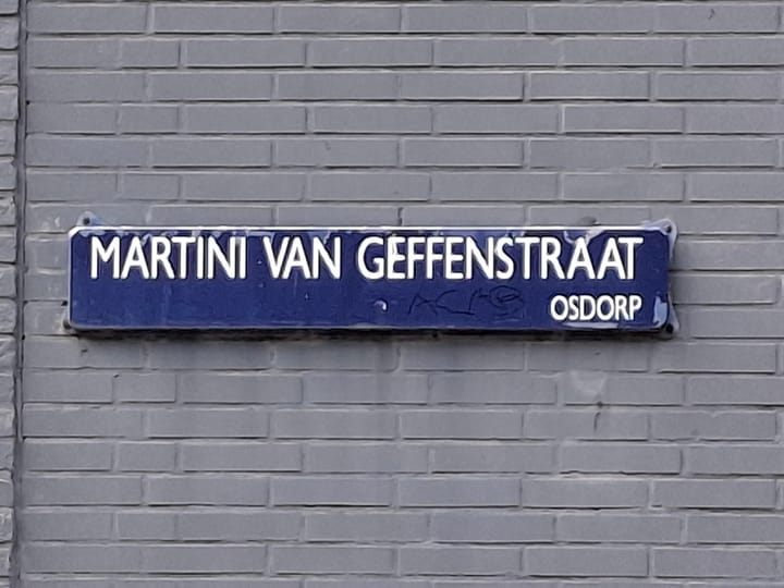 Martini van Geffenstraat 88 in Amsterdam foto