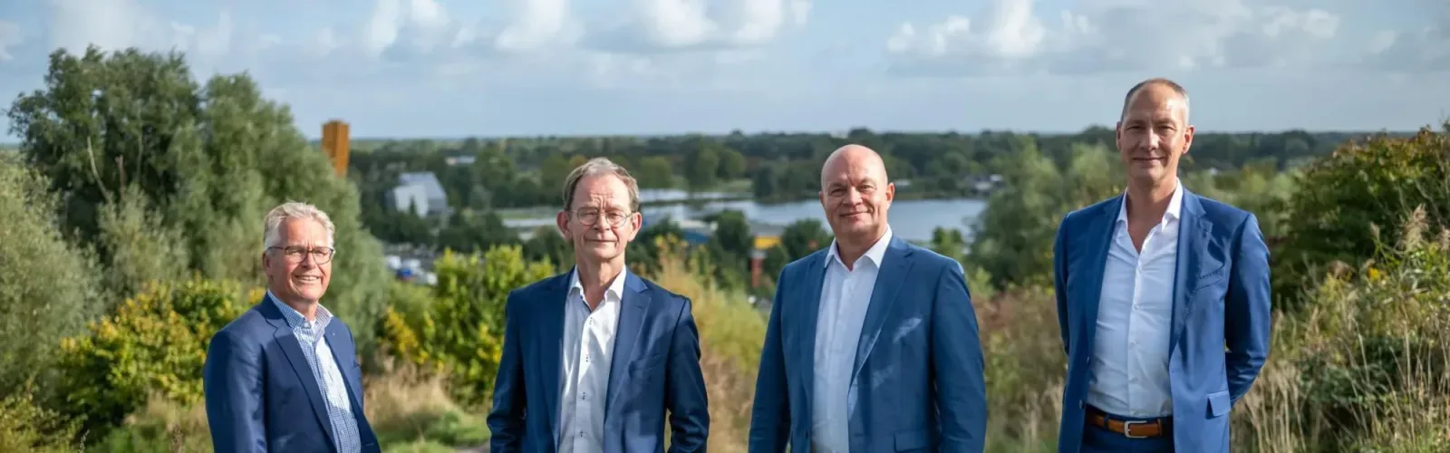Team foto van Mennes voor Wonen