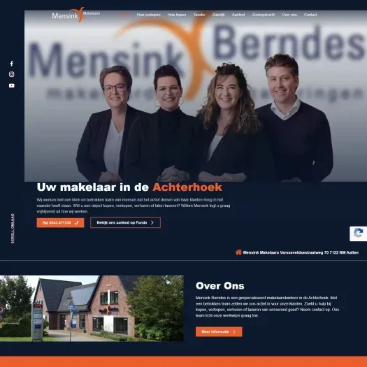 Screenshot van de website van www.mensinkberndes.nl